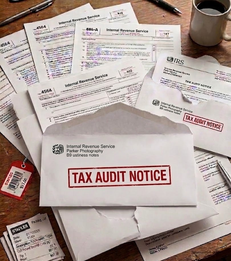 What an IRS audit notice actually looks like — and the first 72 hours after it arrives