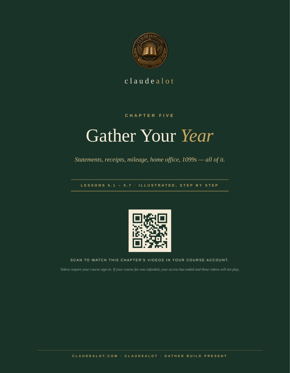 ClaudeALot-Bookkeeping - A Year Of Books. In A Flash
