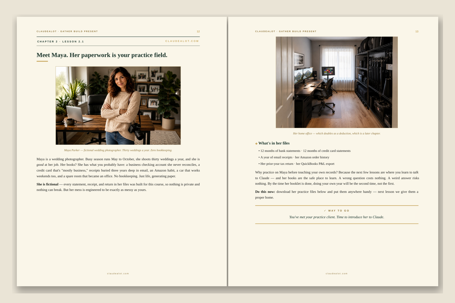 ClaudeALot-Bookkeeping - A Year Of Books. In A Flash